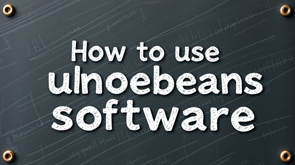 how to use uhoebeans software