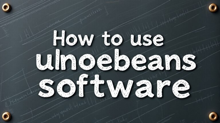 how to use uhoebeans software